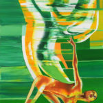 Ballettakt2 – 2010, Öl, 30×80
