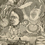 SchamnaeKanu1989TuscheFeder50x70