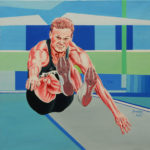 ZehnkampfWeitsprungPascalBerenbruch2012Öl50x50