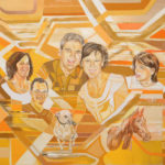 MarkusZechFamilienporträt2009Öl50x70